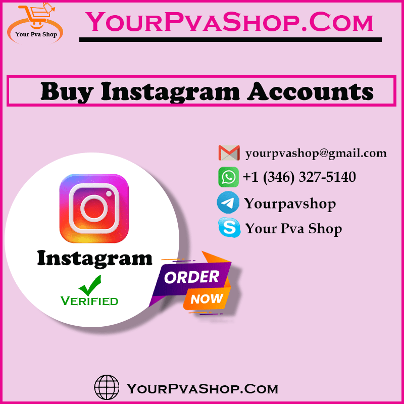 Buy Verified Instagram Accounts