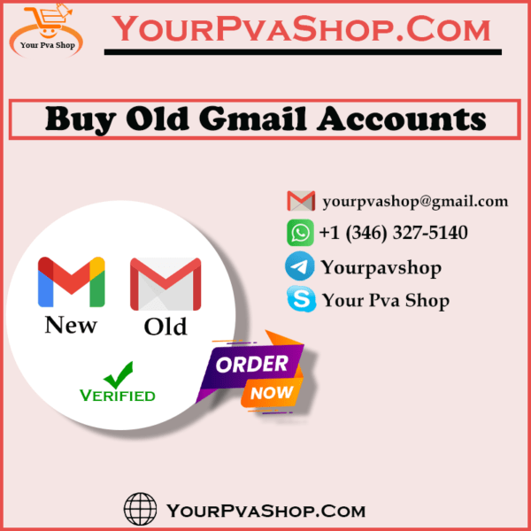 Buy old gmail accounts