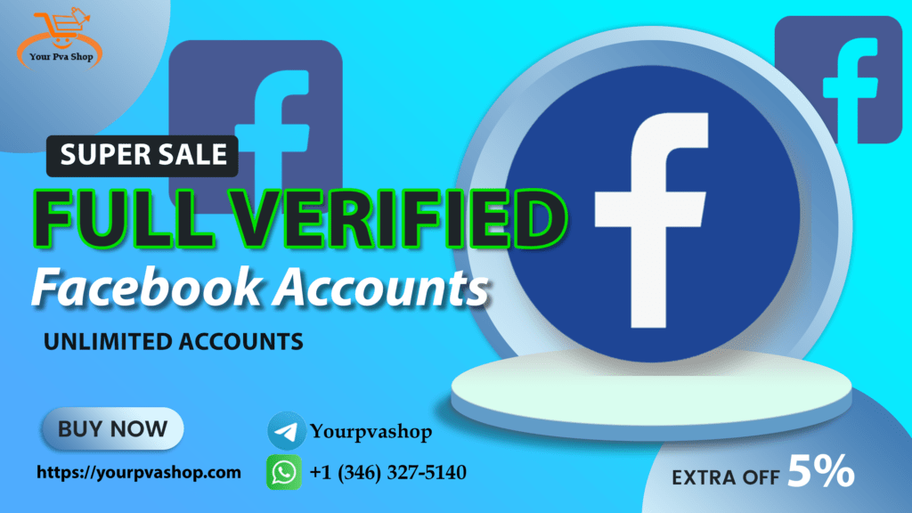 Full verified facebook accounts