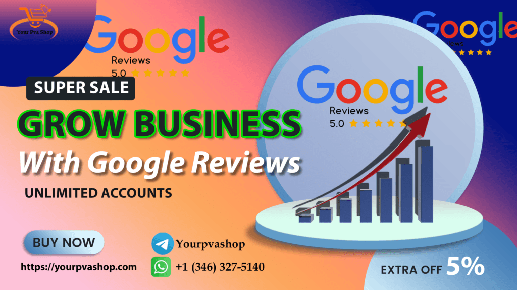 Grow business with google 5 star reviews