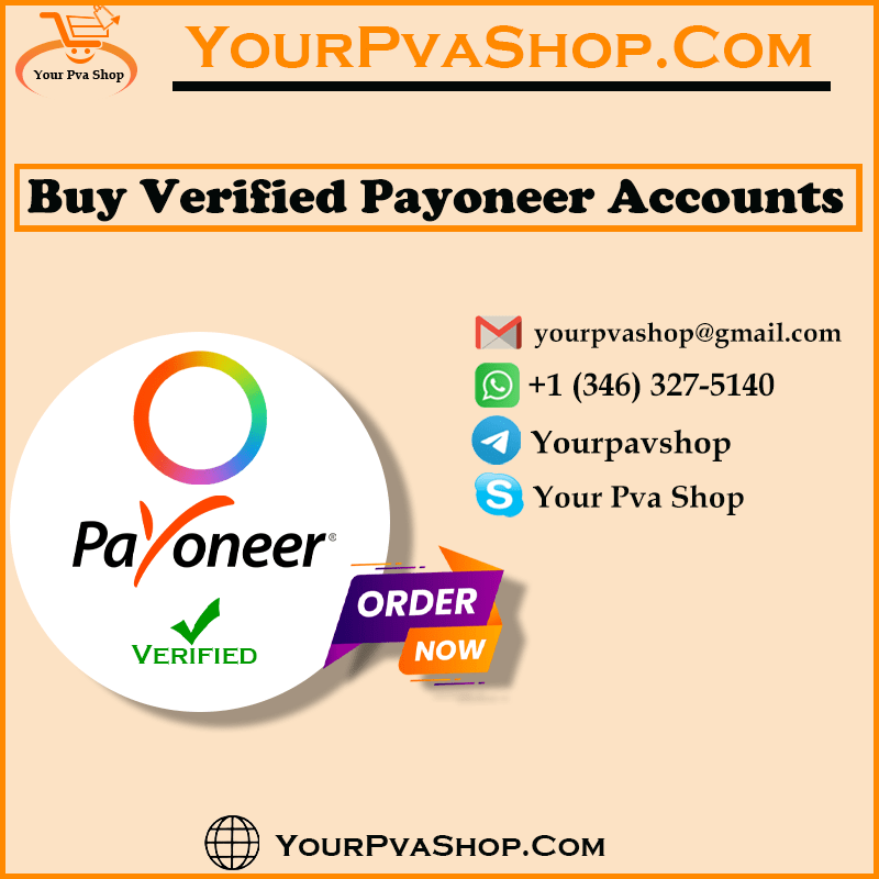 Buy Verified Payoneer Accounts