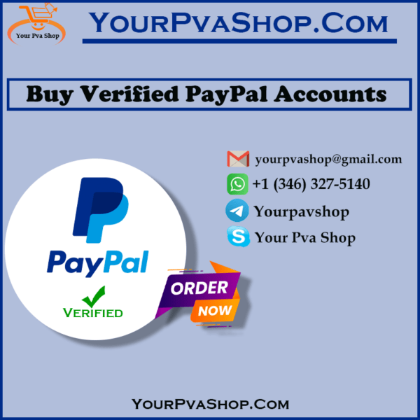 Buy Verified PayPal Accounts