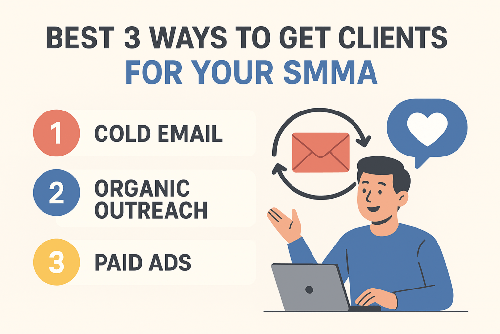 3 Ways to Get Clients for Your SMMA