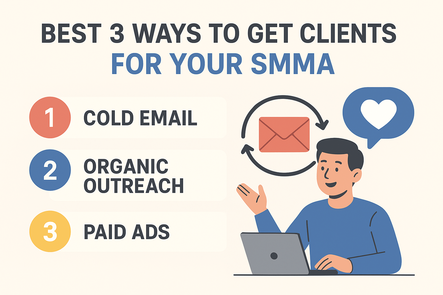 3 Ways to Get Clients for Your SMMA